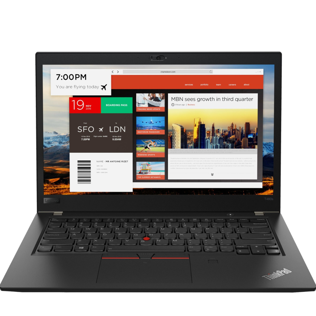 Lenovo T480S | i5 8th gen | 16Gb Ram | 256Gb SSD Storage | TOUCHSCREEN | Windows 11 PRO