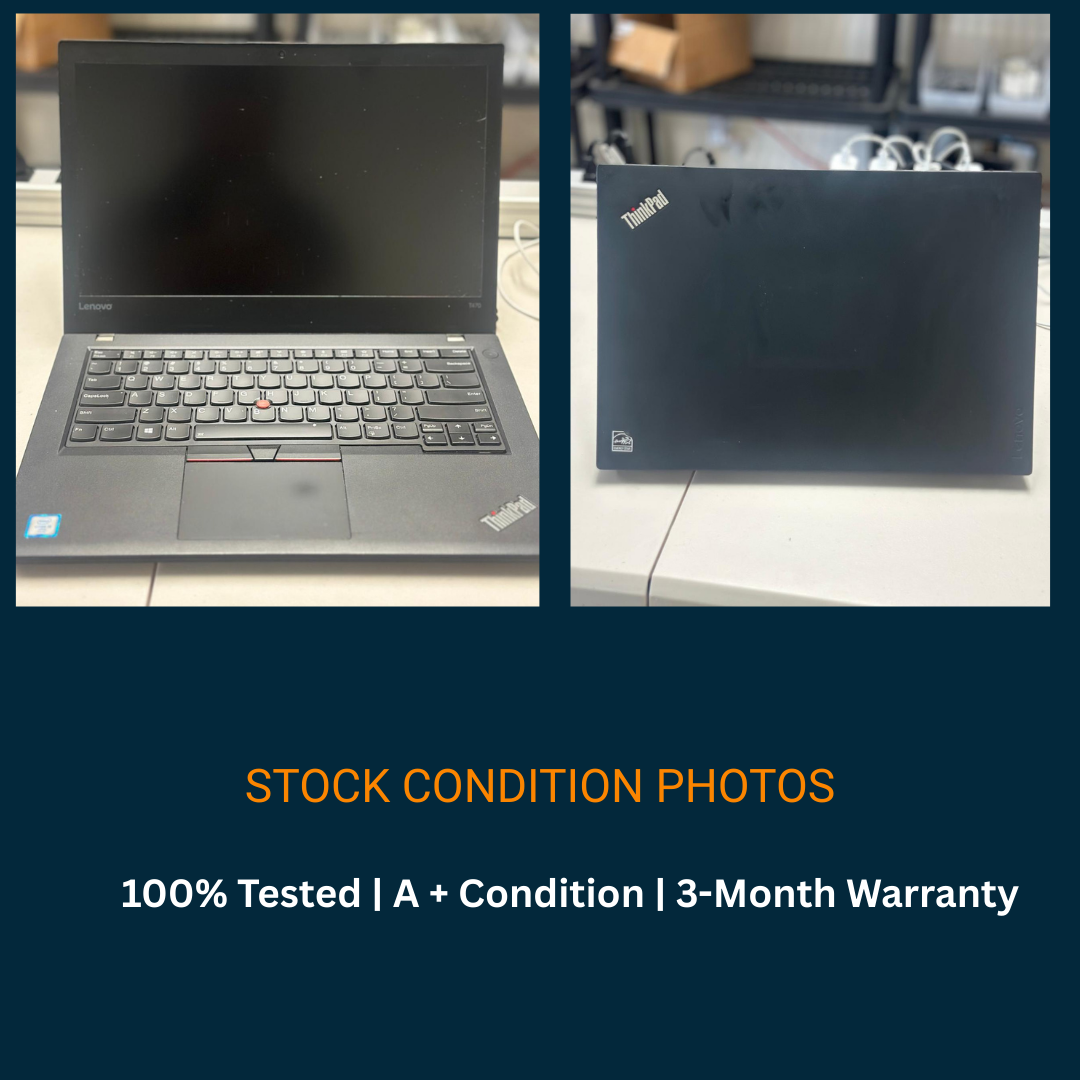 Lenovo Thinkpad T470 | i5 6th gen | 16Gb Ram | 256Gb SSD Storage | Windows 11 Pro