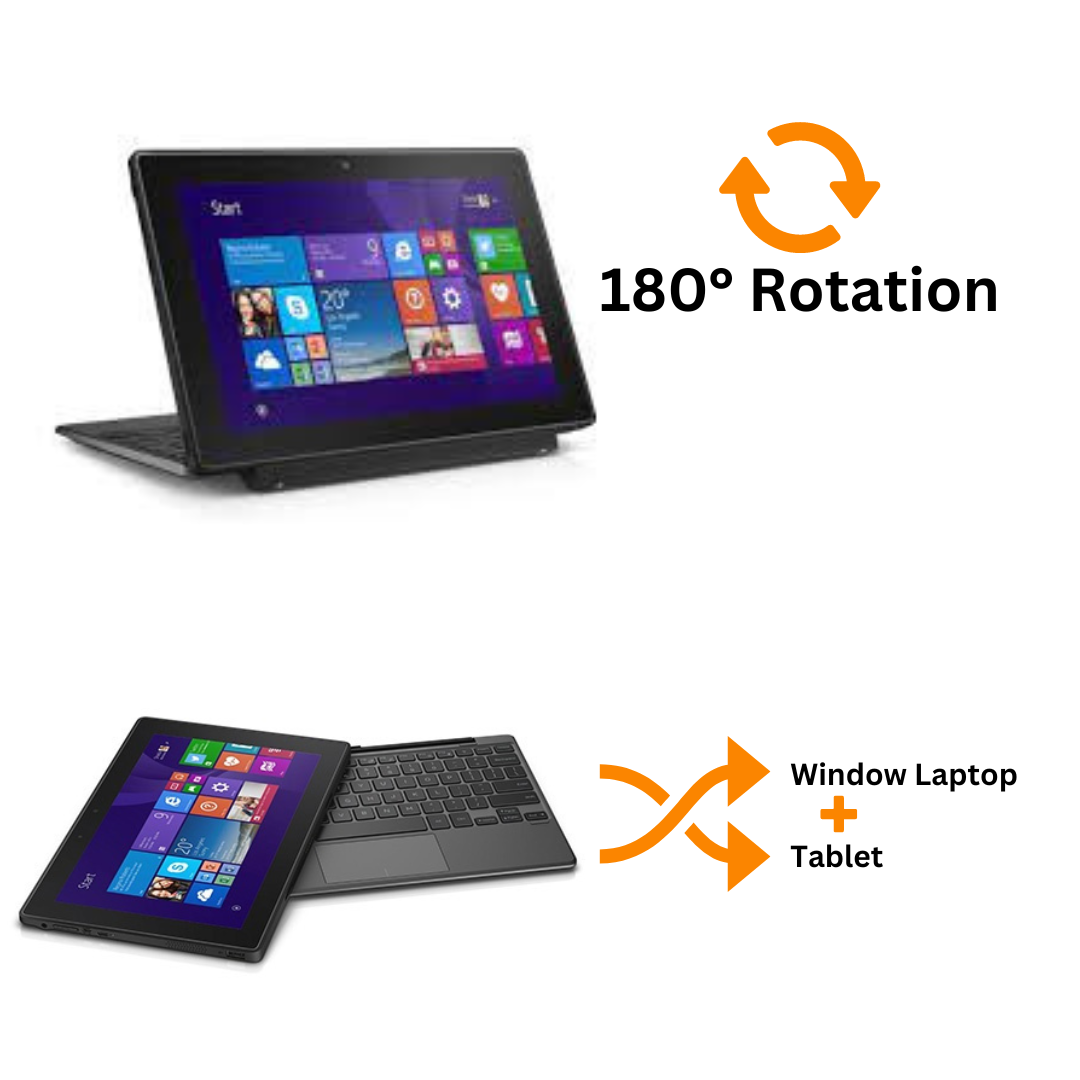 Dell Venue 10 pro 5055 | Touch Screen | 2-in-1 | Window + Tablet | 60Gb Storage | With Charger